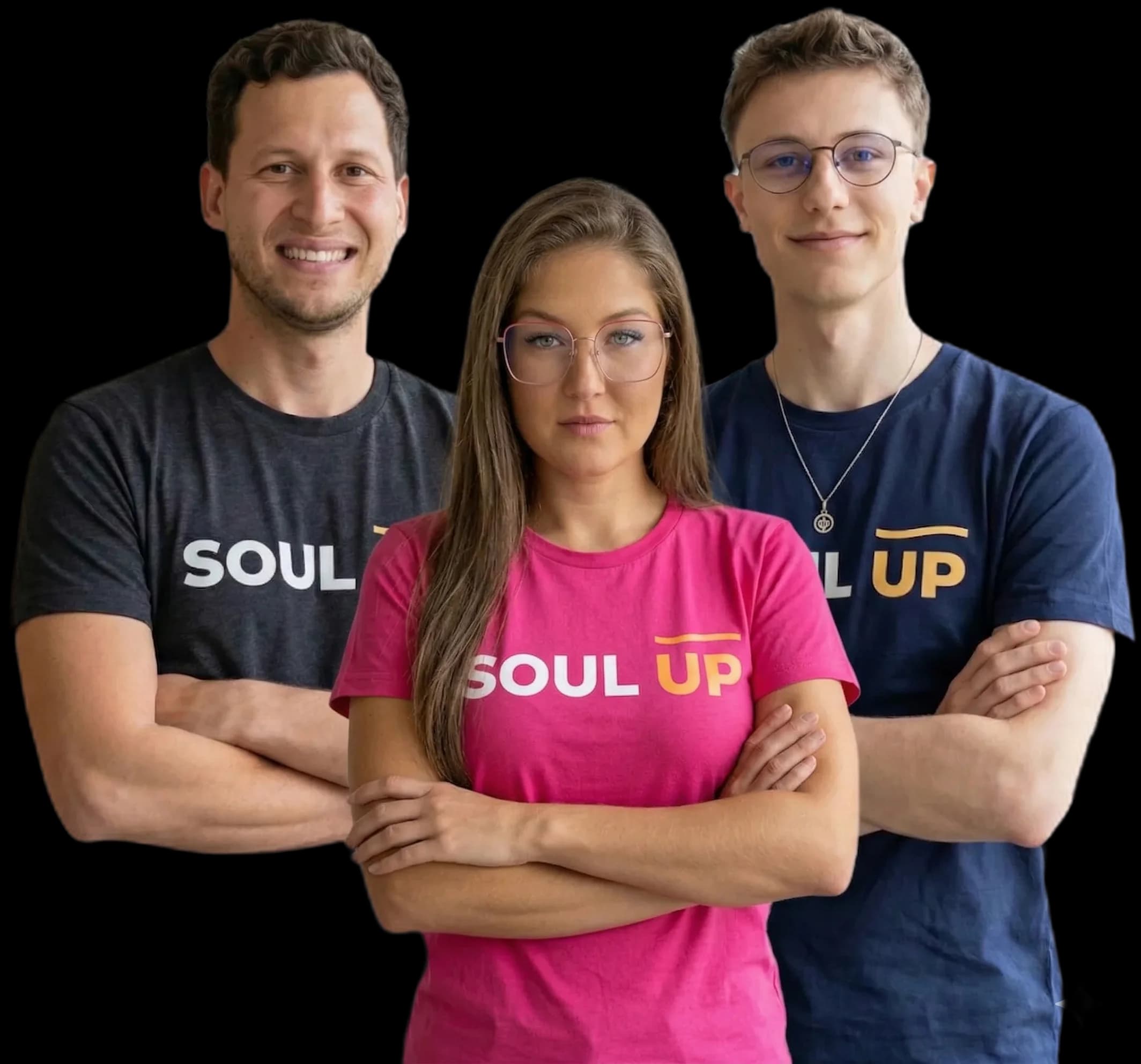 Kája, Soni a Chris — zakladatelé SOUL UP