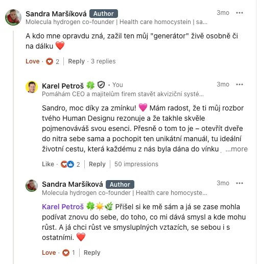 Recenze od klientky